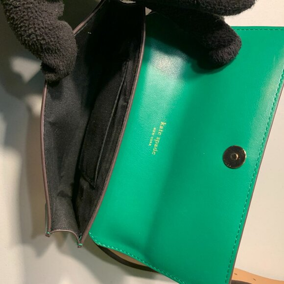Kate Spade Kelly Green Leather Belt bag NWOT - Picture 12 of 12